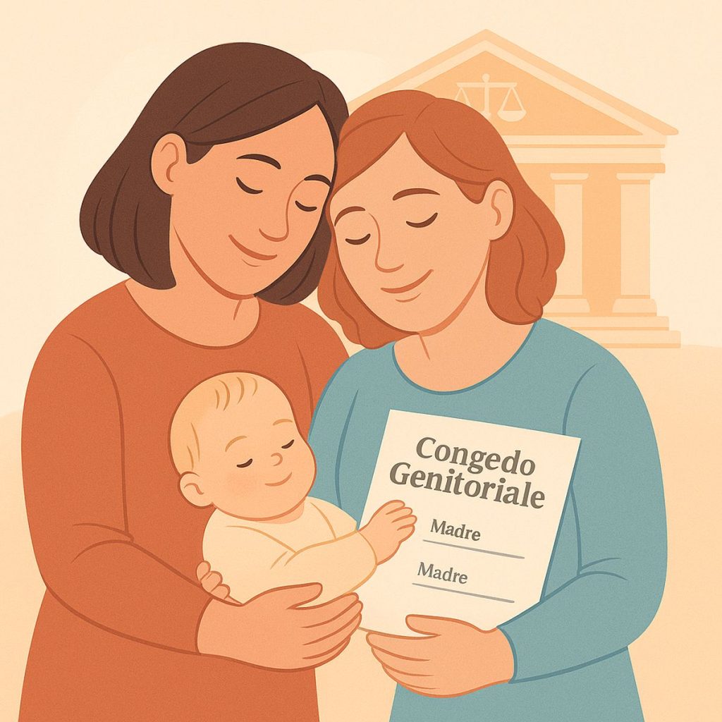 Corte Costituzionale: congedo obbligatorio di paternità spetta anche alla madre intenzionale