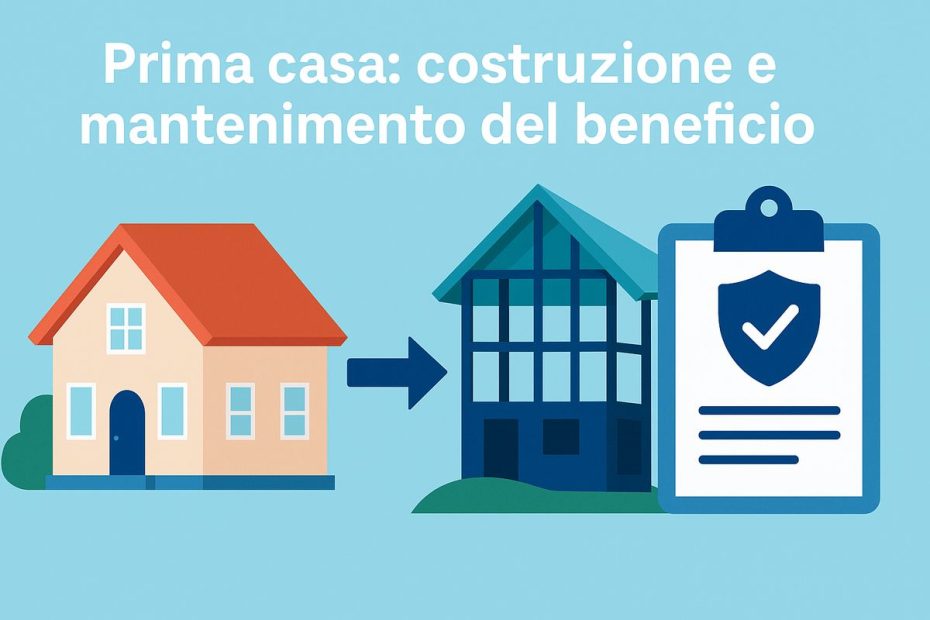 Costruzione di un nuovo fabbricato dopo la vendita della “prima casa”: quando si mantiene l’agevolazione