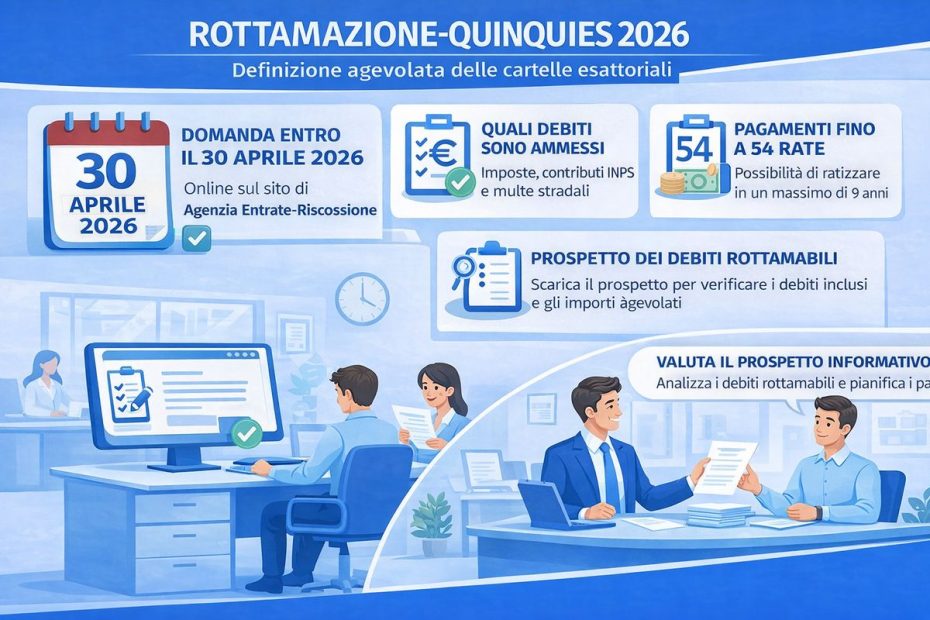 Rottamazione quinquies 2026: come funziona la nuova definizione agevolata delle cartelle