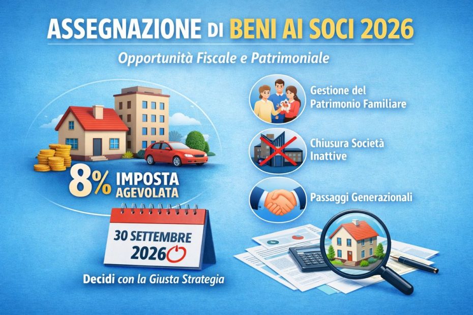 Assegnazione beni ai soci 2026