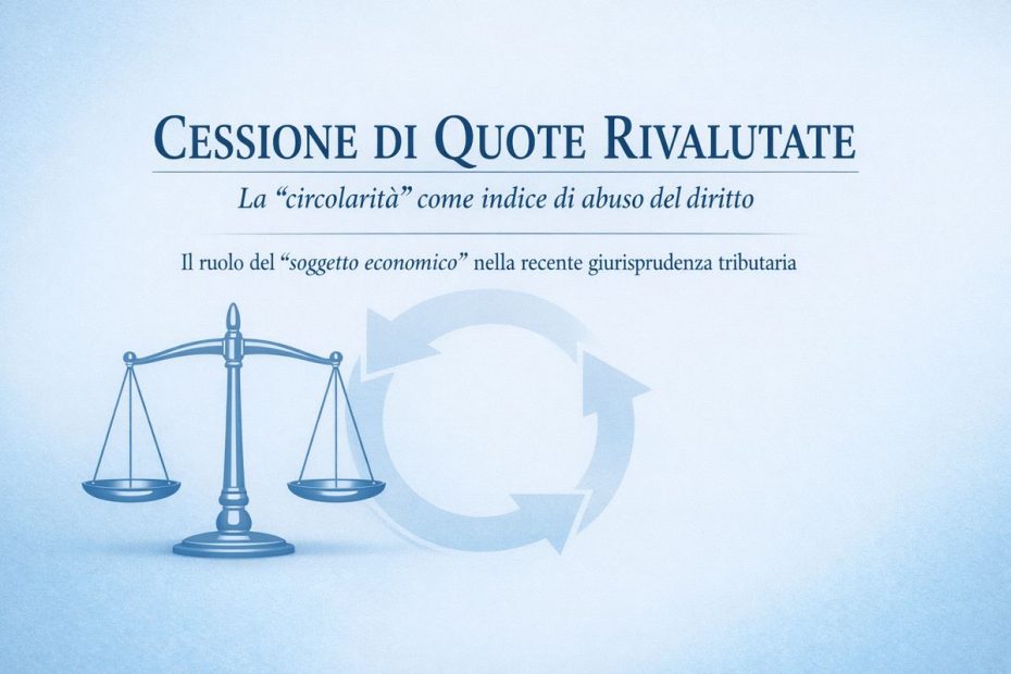 Rivalutazione quote e newco, quando il Fisco contesta l'abuso