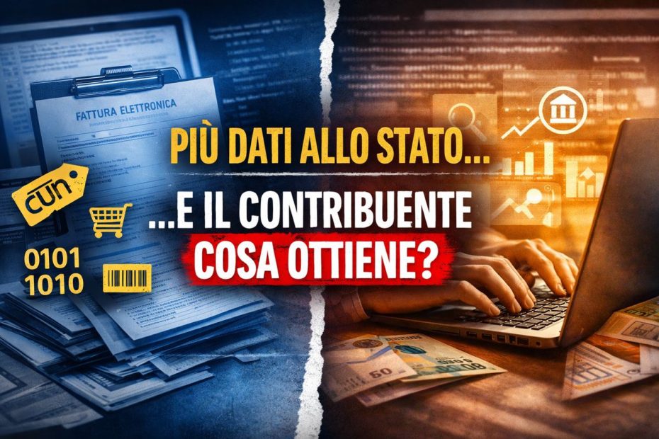 Codice CUN nelle fatture elettroniche, più trasparenza o nuovo uso dei dati dei contribuenti?